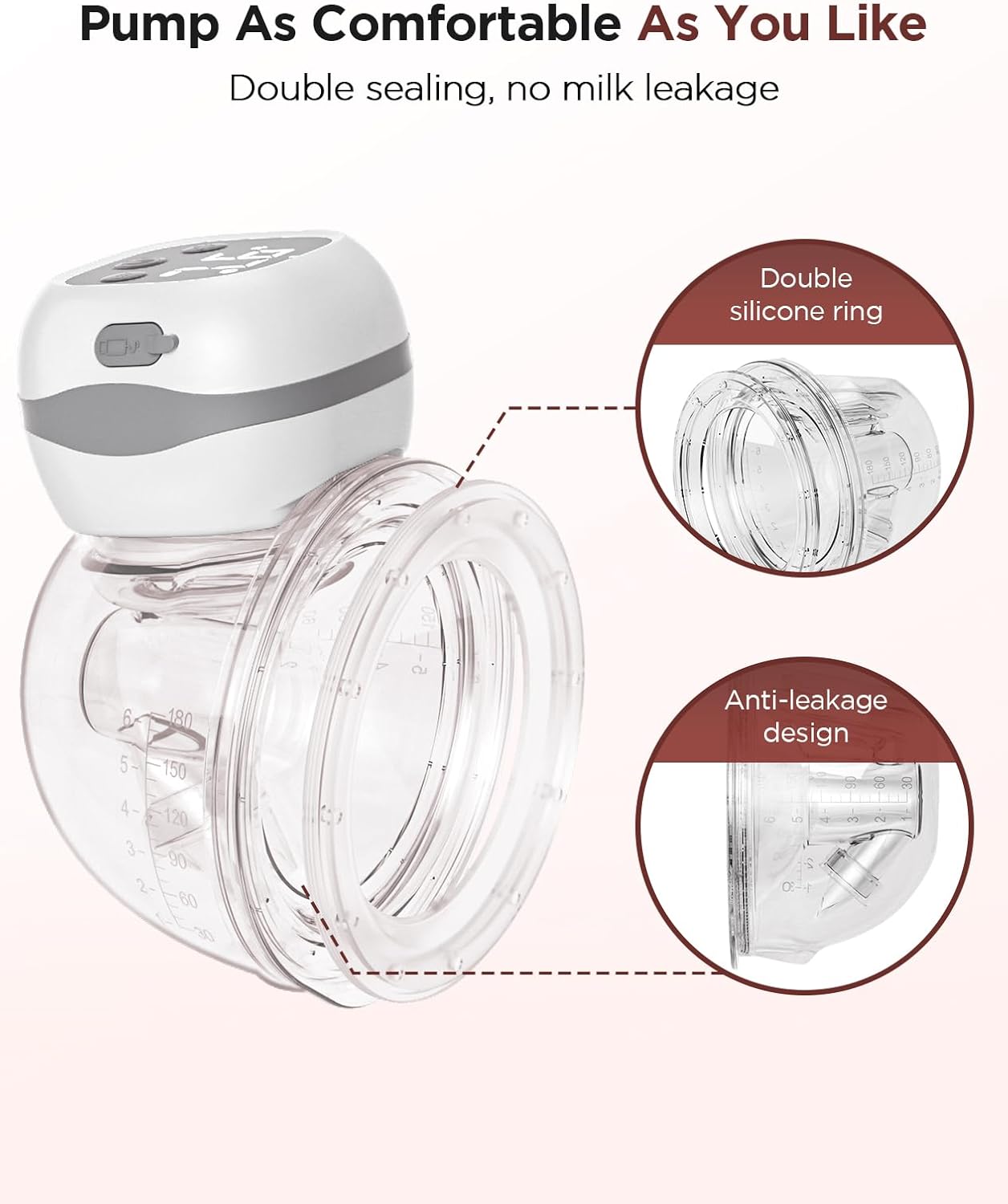 Haokoo Electric Breast Pump Wearable