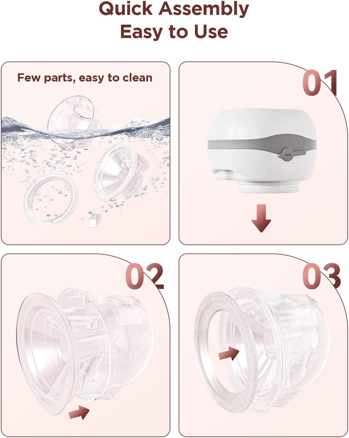 Haokoo Electric Breast Pump Wearable