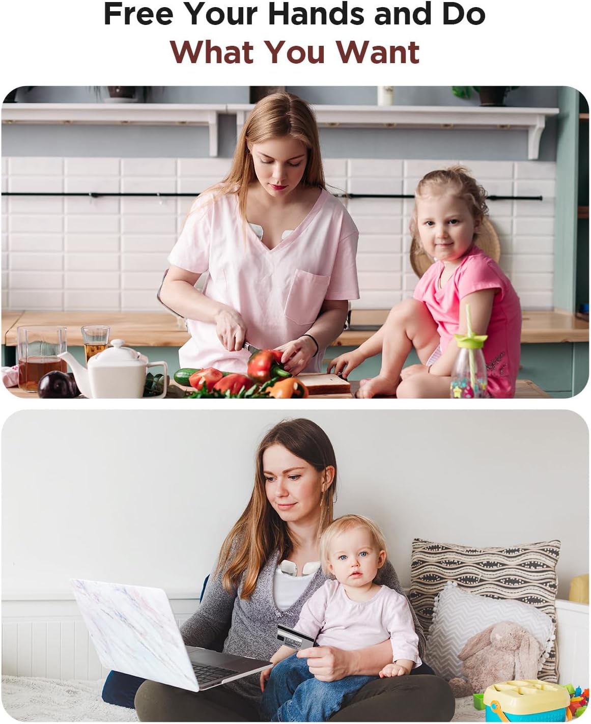 Haokoo Electric Breast Pump Wearable