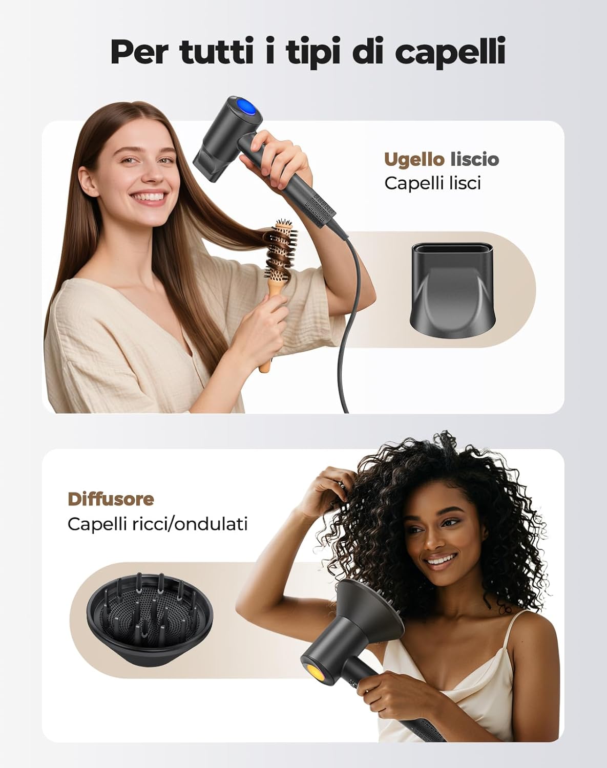 Haokoo Asciugacapelli Professionale Ionico