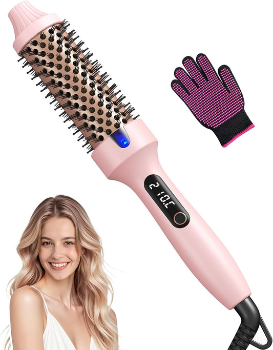Thermal Brush for Blowout – 1.5 Inch Heated Round Brush with Negative Ions