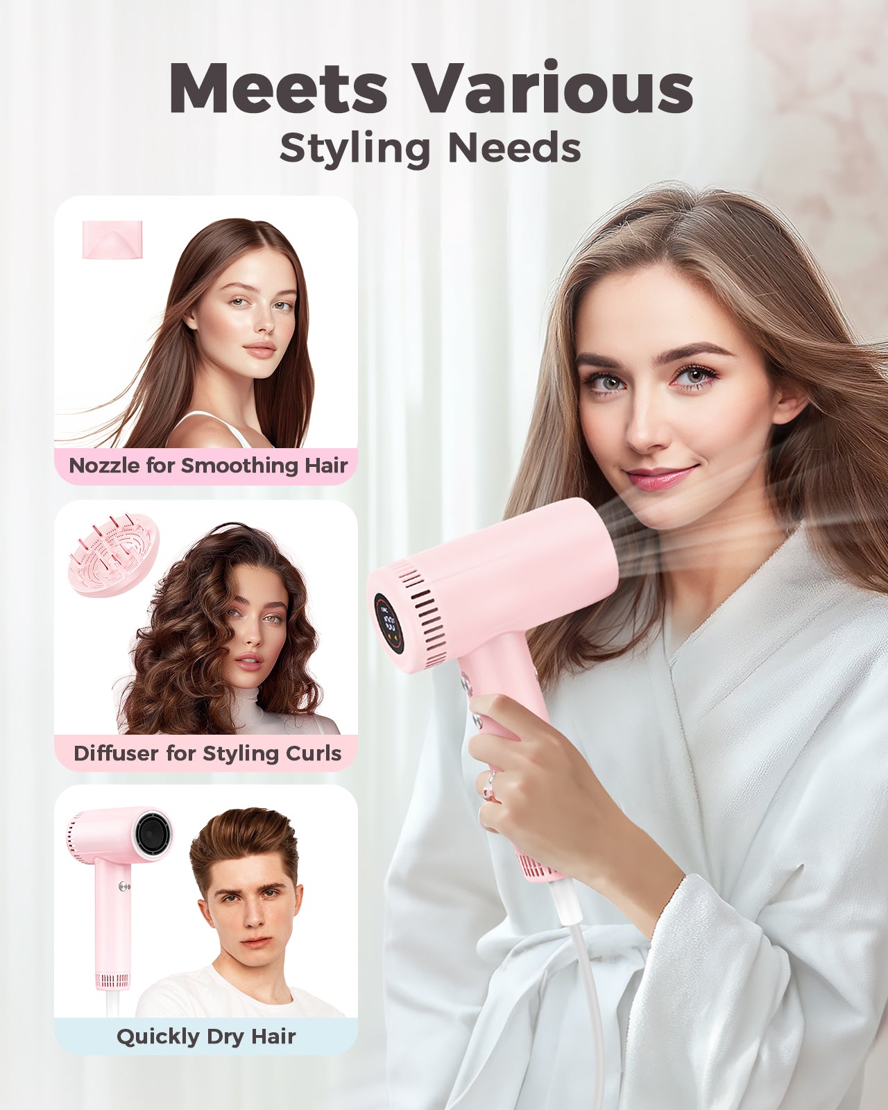 Haokoo Hair Dryer for Women